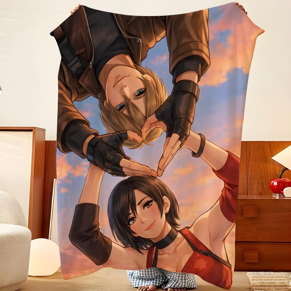Игровое одеяло R-Resident E-Evil Throw из фланели, легкое, уютное, прочное, моющееся, милое, классное