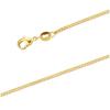 [Q8216] - Gold 'Maille Curb' Ankle Chain - 23 Cm 1 Mm