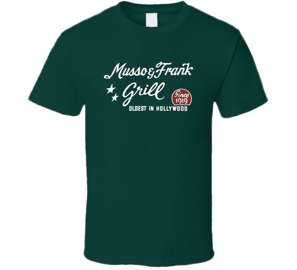 Musso And Frank Grill Restaurant Los Angeles Cool T Shirt Mens Womens Tees Top