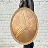 Spartan Shield 300 Leonidas Replica Medieval Warrior Battle Shield 18 Gauge Steel Knight Armor Greek Gladiator Cosplay Gift