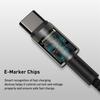 Baseus 100W Type C Cable For iPhone 15 USB C PD 5A Fast Charging Charger Wire Cord For Macbook Samsung Xiaomi Type C Laptop USB C Cable