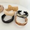 Braid Headband Woven Hairband Straw Plaited Article Fashion Women Hair Accessories