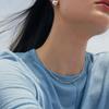 Verte 925 Silver Gross Rizi Necklace  Silver    un.Silver.128