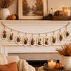 Multicolor Merry Christmas Banner Cartoon Wall Decoration Christmas Wall Ornament  For Home