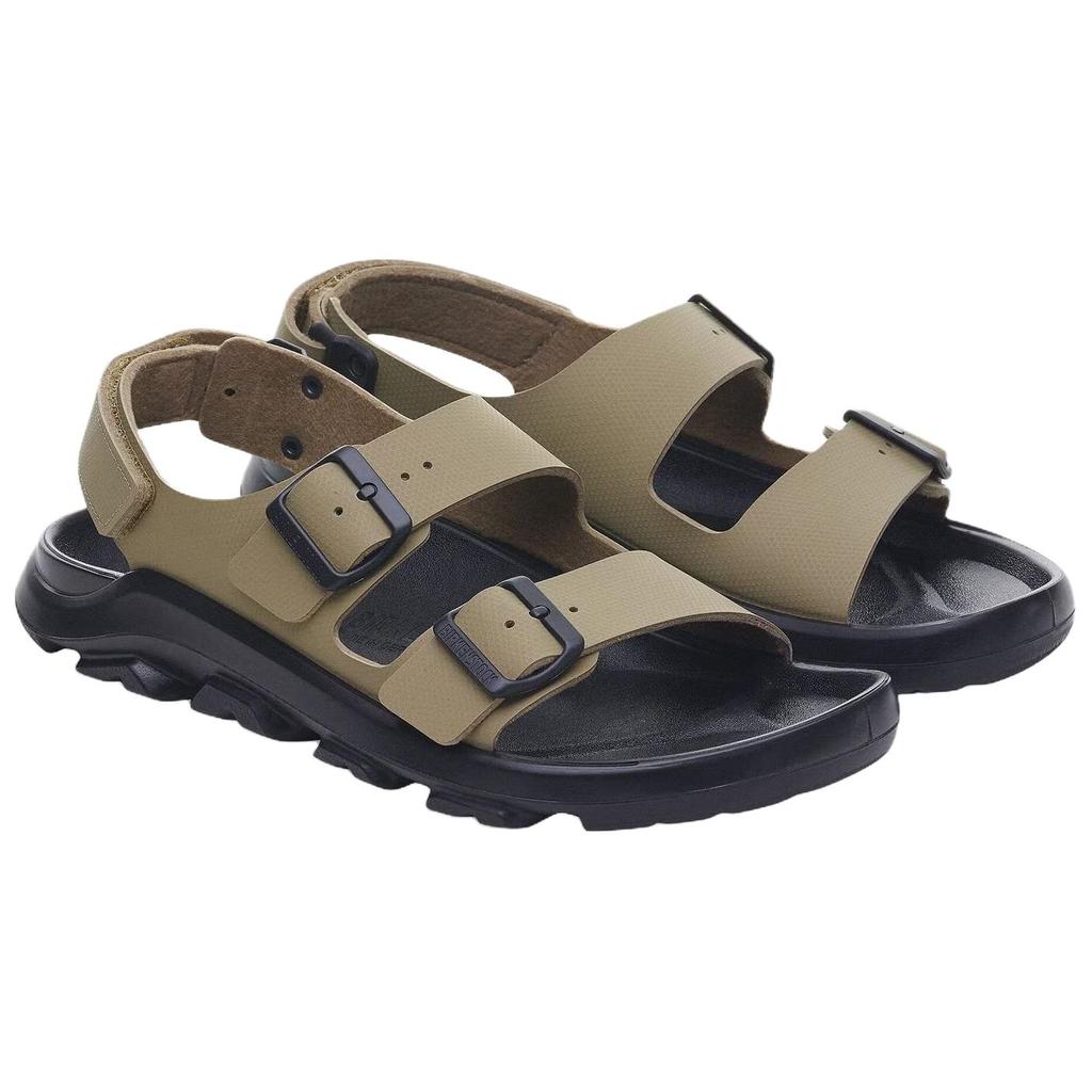 Birkenstock Mogami Terra Босоножки с открытым носком Винтажные пляжные сандалии Унисекс Сандалии Хаки 1029775