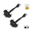 EDP1321-1 2 Pieces Rear Door Hinge Stop Check Strap Limiter for Peugeot 2008 e-2008 MK2 Opel Mokka B Mokka-e 9820816280
