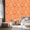 Peach and Gold Ink Wallpaper for Living Room and Bedroom 50x1000