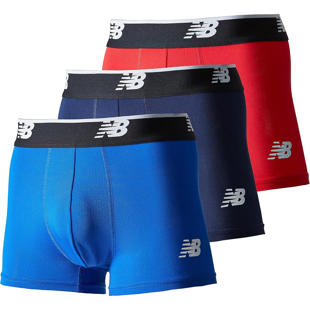 New Balance Мужские боксеры-сетка Limited Edition с 3-дюймовой передней застежкой, 3 шт. Разные размеры S