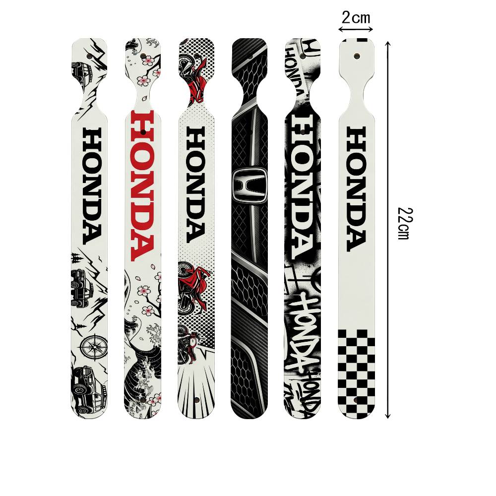 ДЛЯ HONDA RACING RIDE Брелок из ПУ-кожи Минималистичный Держатель для ключей Прочный Органайзер для ключей Аксессуары для сумки с ключами от машины Подарок LK6