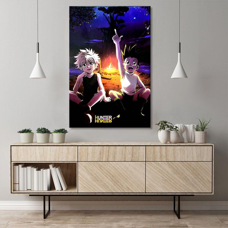 Hot Hunter x Hunter аниме Killua Zoldyck GON FREECSS живопись искусство печать плакатов холст домашний декор картина настенный принт