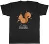 Little Squirrel Unisexs TShirt Nutty Agile Bushy Tee Gift