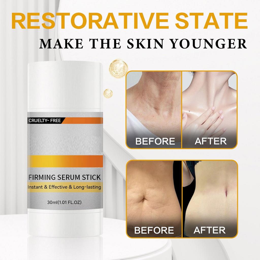 Сыворотка-стик для укрепления кожи Мягкий увлажняющий, укрепляющий, увлажняющий, нежный уход за кожей шеи и лица