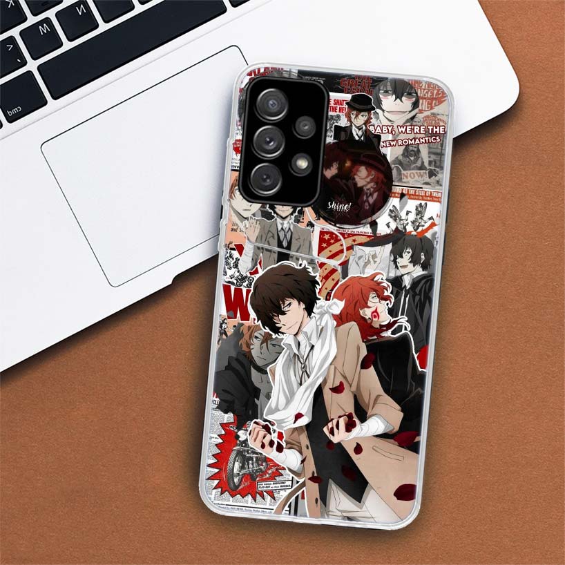 Bungo Stray Dogs Poster Anime Phone Case For Samsung Galaxy A51 A71 A50 A70 A40 A30 A20E A10 A41 A31 A21S A11 A01 A6 A8 + A7 A9