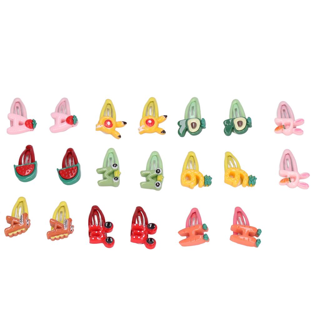 20 шт. Заколки-клипсы для волос для питомцев, пластиковые, милые, в форме букв, для собак, кошек, кроликов