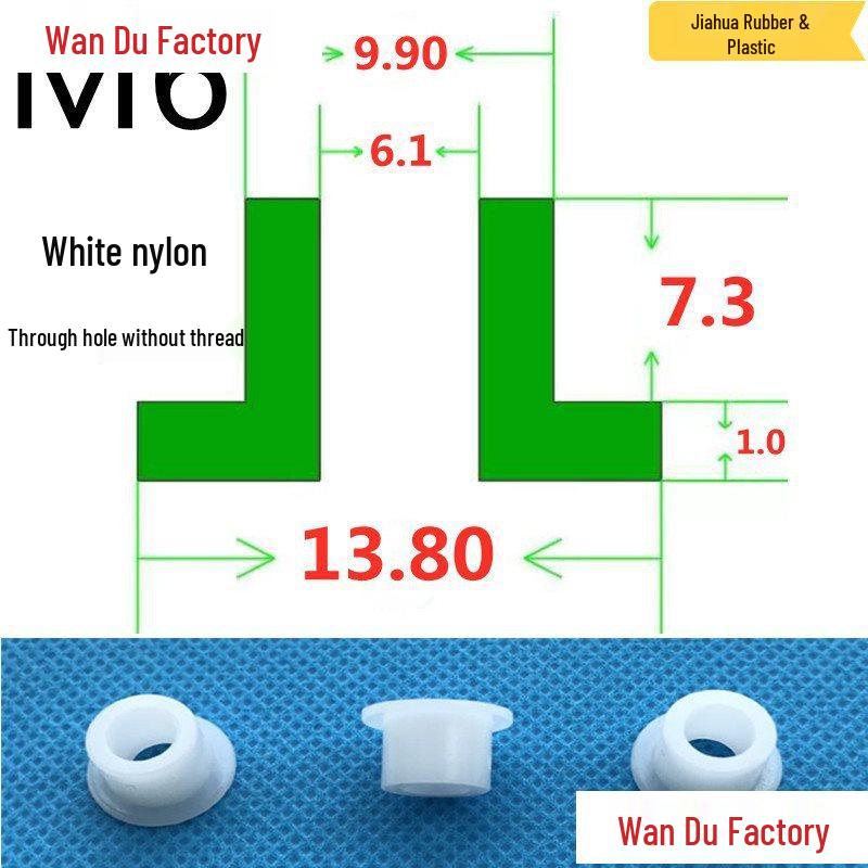 T-Shaped Nylon Insulating Bushing Spacer for M3-M35 Threads