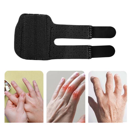 Шина для пальцев Дышащая шина для пальцев с регулируемым ремешком Универсальная шина для снятия боли в суставах