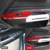 Для Ford Mustang GT 2015-2021 аксессуары из углеродного волокна автомобильные окна подъемный переключатель панель управления декоративная крышка отделка наклейка
