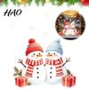 Removable Window Film for Winter Christmas Snowman Static Glass Sticker, PVC Waterproof Decals Holiday Decorative Scenes Home Decoration, Snowflake