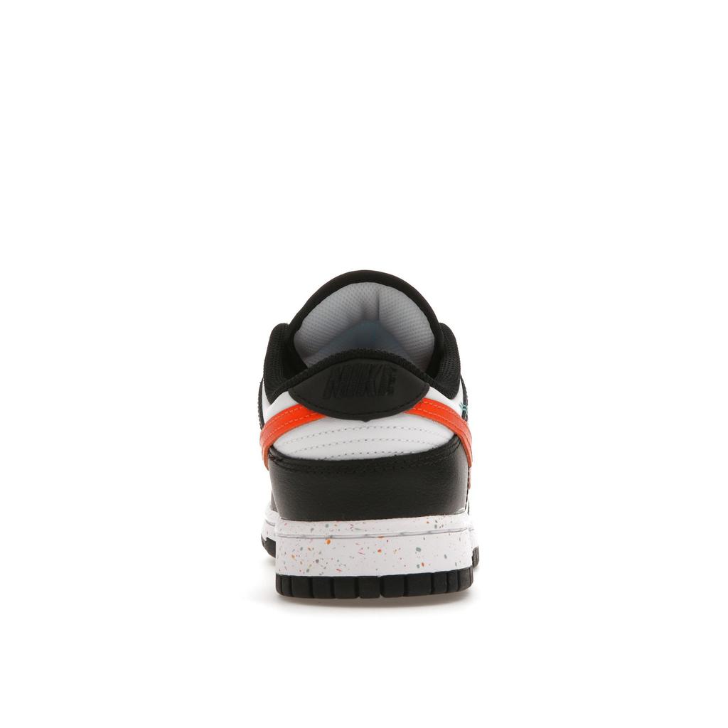 Nike Женские кроссовки Dunk Low Multi-Swoosh Black White Rush-Pink FD4623-131