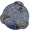 Ручной вертушка для игральных костей Dungeons and Dragons, вертушка для игральных костей DND, игральные кости для рулетки D&D и игрушка для снятия стресса