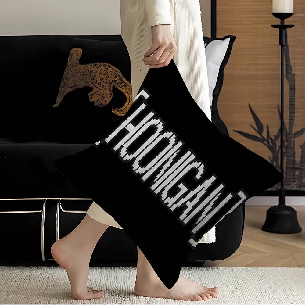 HHoonigan Driven By Passion Racing Logo Pillow Gift Home Office Decoration Bedroom Sofa Car Cushion Cover case x