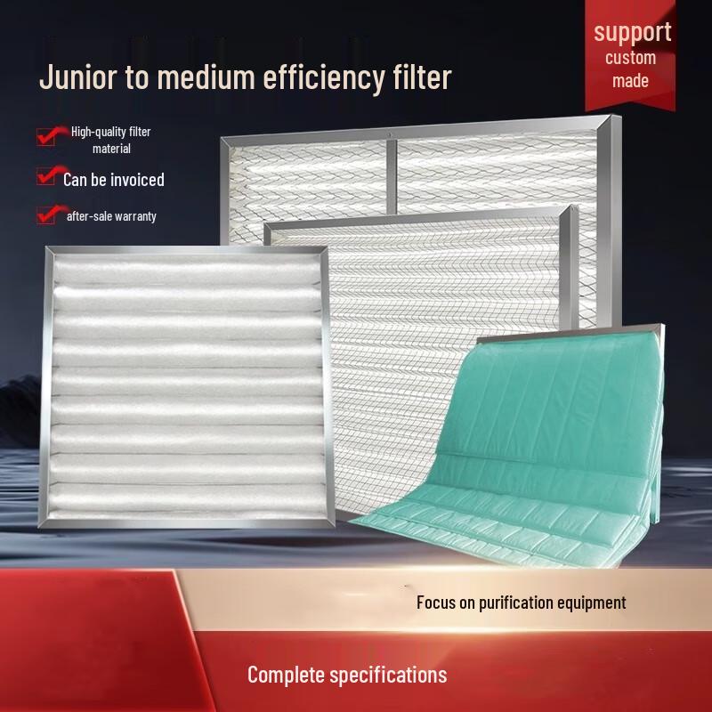 Industrial Medium-Efficiency F8 Bag Air Filter