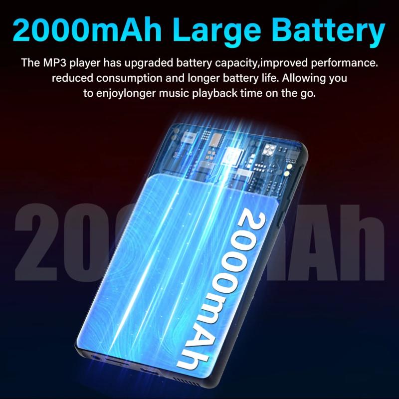 Мини WiFi MP4-плеер Android 11 5.0" IPS сенсорный экран 1080P видео Bluetooth MP3-плеер Поддержка Spotify/Pandora/Tidal/Deezer