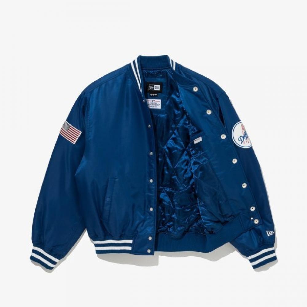 New Era Mlb La Dodgers Аутентичная Стадионная Куртка Синяя 14742069