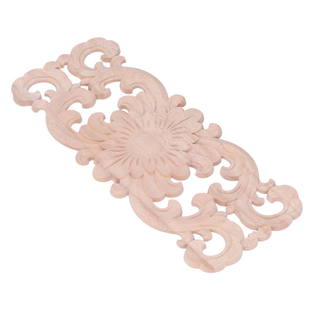 Деревянные аппликации DIY Производство Изысканная резьба Винтажный стиль Экологичное декоративное дерево