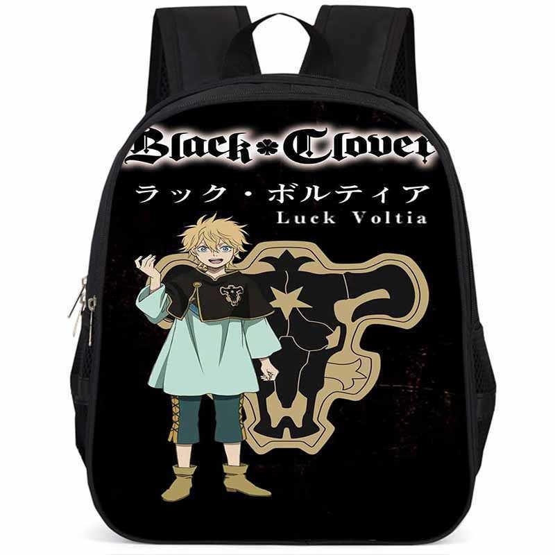 Рюкзак Black Clover из ткани Оксфорд, 15 дюймов, большой вместимости, легкий, для детей