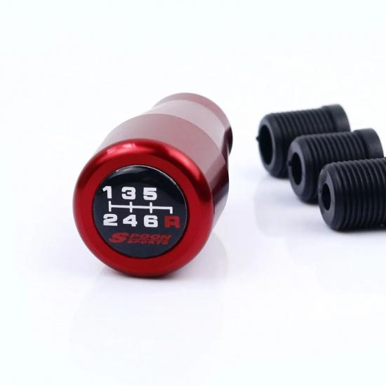 Spoon Sports Gear Shift Knob Aluminium Alloy Car Racing Shifter Lever Head Manual Transmission Fit for Honda Acura