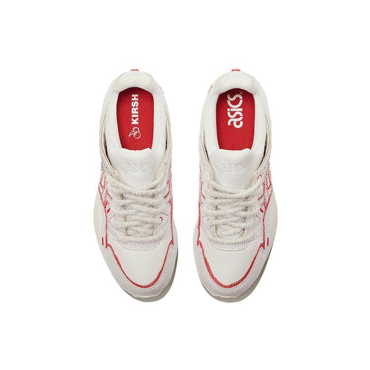 KIRSH x ASICS Gel Lyte 5 Incomplete Унисекс Кроссовки Кремовый Огненно-красный 1203A363-100