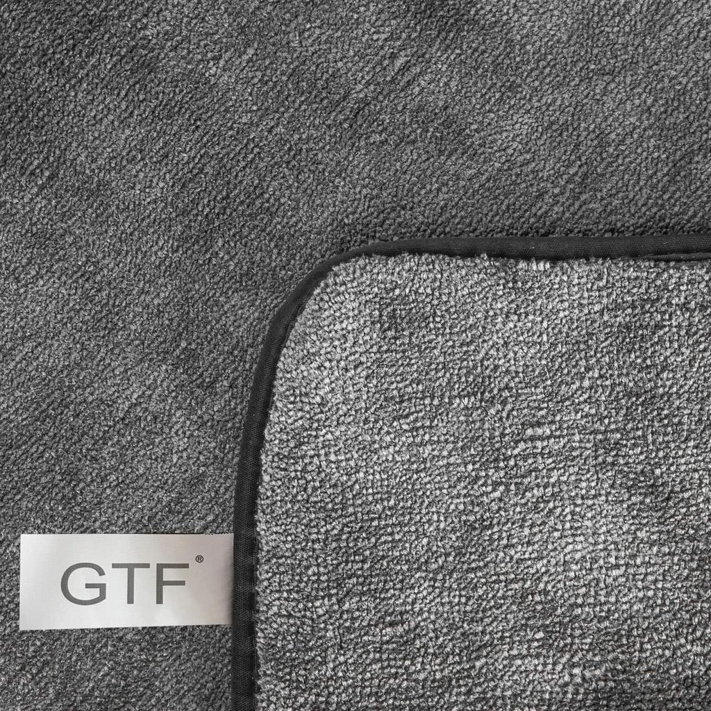 Микрофибровые салфетки для чистки автомобиля GTF, Улучшенное ультратолстое полотенце из микрофибры 1200 г/м² для сушки автомобиля, Ткань из микрофибры для полировки, мытья и детализации автомобиля и дома
