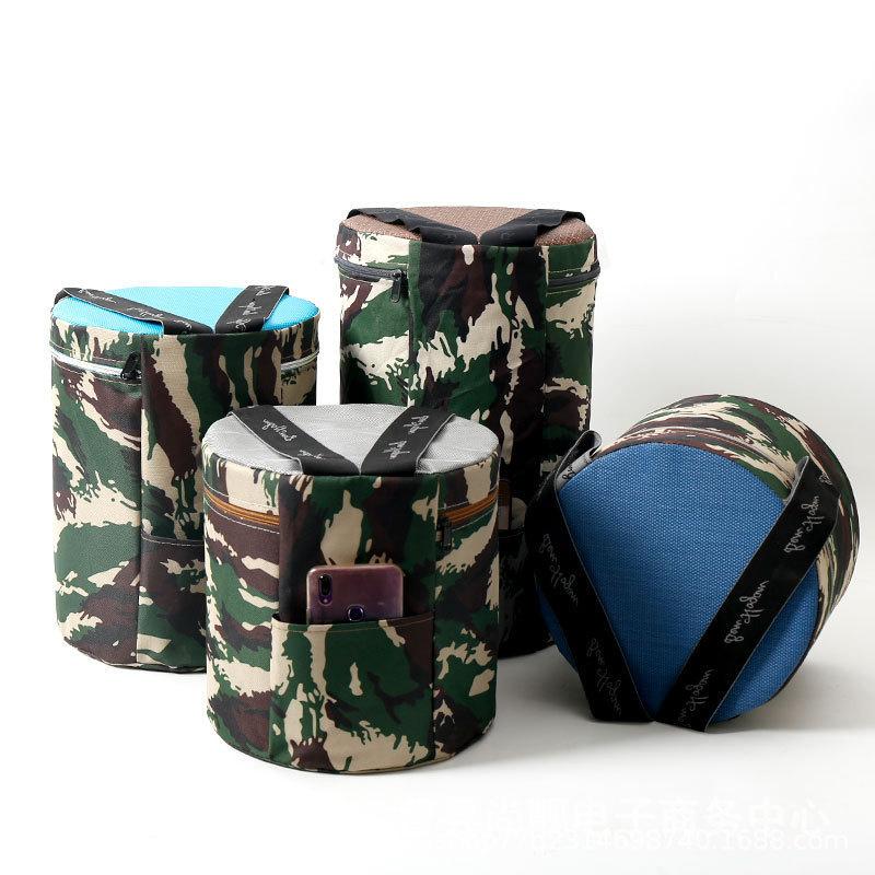 Outdoor Fishing Chair Gardening Stool Footstool Wearable Work Seat Round Stool For Outside Gardening Planting Fishing Farm