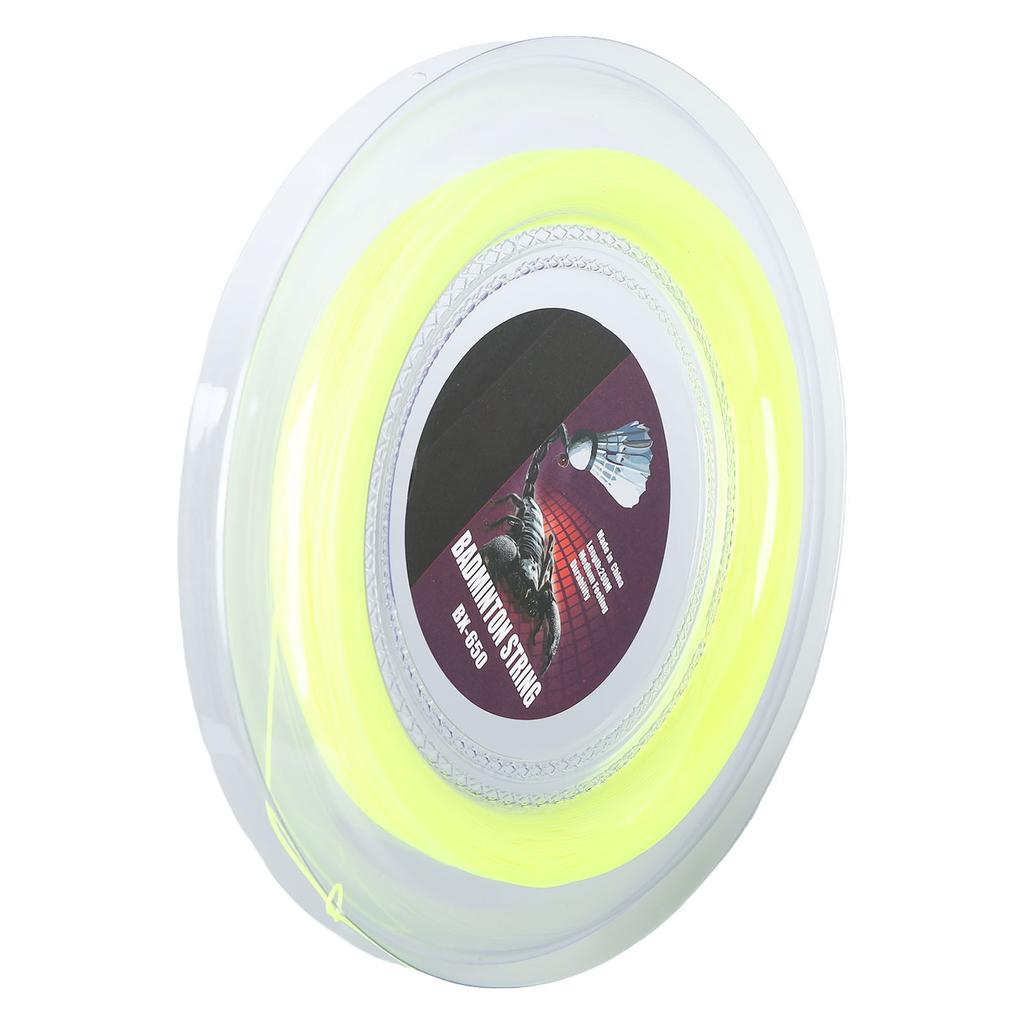 0.72mm 200m Badminton Racquet String Nylon Badminton Training Racket String Line BX 650 Fluorescent