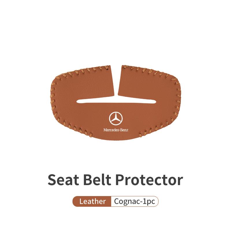 CEV5 Car Seat Belt Buckle Protector Anti-Scratch Adjusting Clip For Benz AMG A C E S G Class W201 W210 W108 W204 W205 W203
