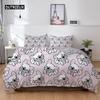 3D Dog Bedding Set Cute French Bulldog Puppy Duvet Cover Sets Cartoon Bed Cover Pet Animals Home Textiles Queen 2/3Pcs King Full