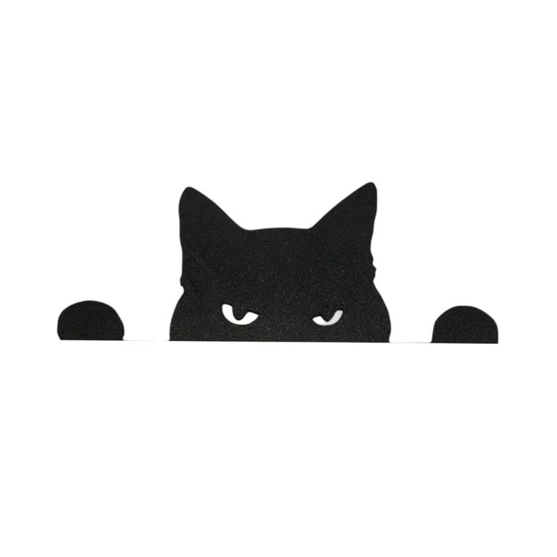 Прочные металлические силуэты кошек для дверных проемов Стильный домашний акцентный аксессуар в различных позах Домашний аксессуар Декор