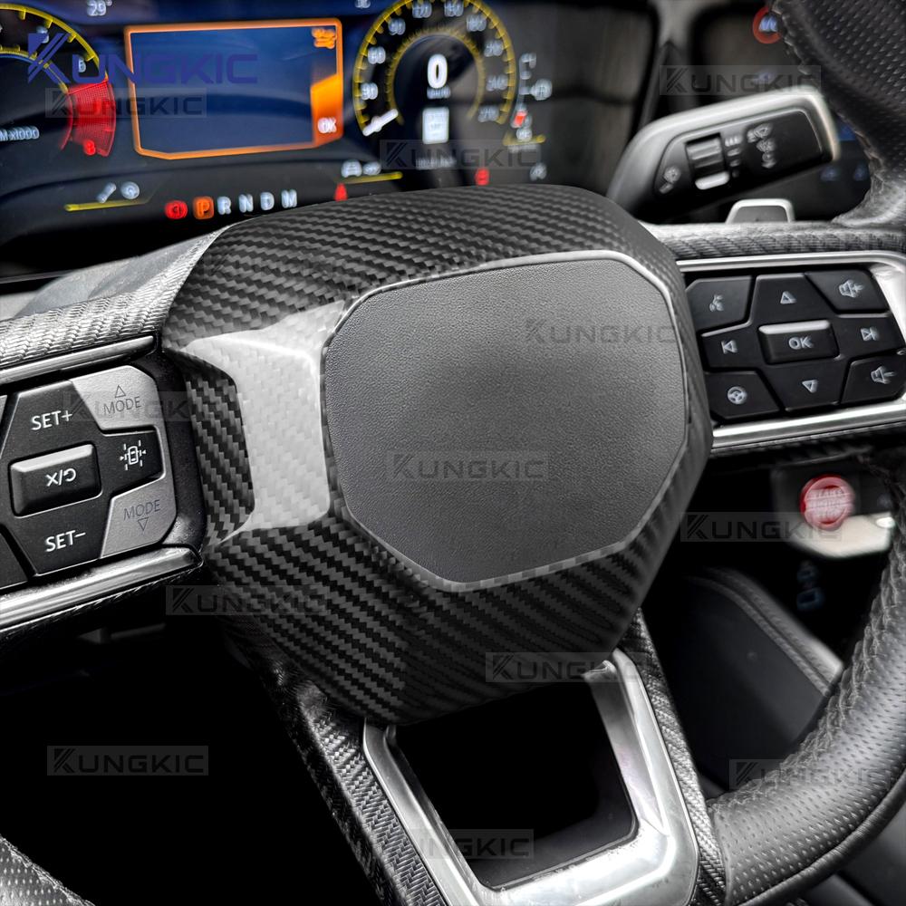 Накладка на руль из углеродного волокна для Ford Mustang 2024 2025 2026 2027 LHD RHD