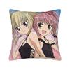 Anime Shugo Chara Square Pillowcases Polyester Room Yaya Tsukiyomi Ikuto Cushion Cover Funny Decorative Throw Pillow Case
