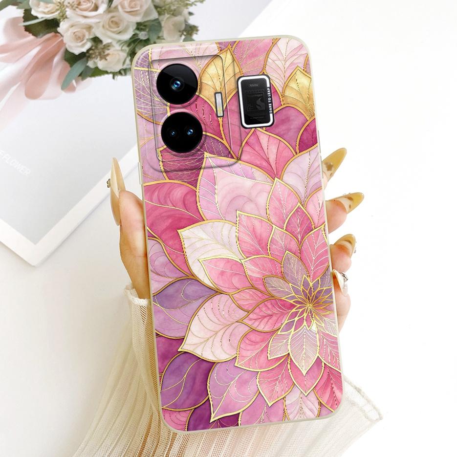 For Realme GT Neo 5 Case RealmeGT3 RMX3709 Cool Owl Dragon Painted Cover Soft Silicone Case For Realme GT 3 GT3 GTNeo5 240W Bags
