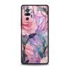 Модный чехол для телефона с цветочным узором для Xiaomi Redmi Note 14 13 5G 10 11 12 Pro Plus 4G 14C 13C 12C 10C Черный чехол