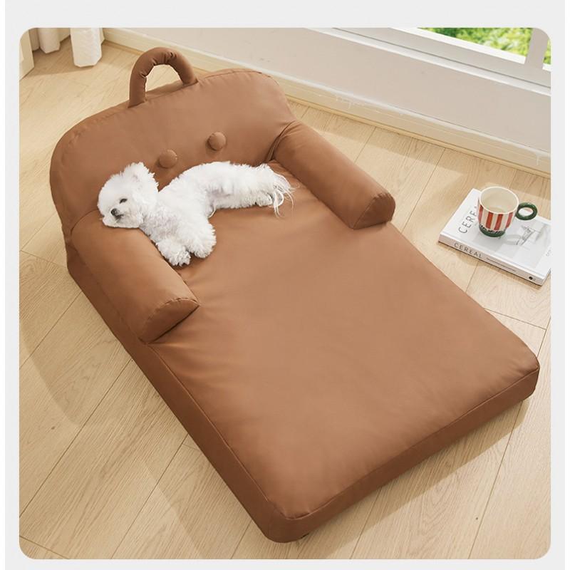 Waterproof Cat Bed Indoor Use - Removable Washable Pet Sofa Mat Large Space Small To Medium Cats All Season Comfort