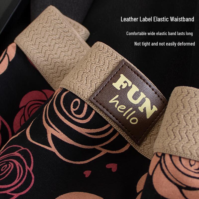 Мужские дышащие антибактериальные хлопковые боксеры-брифы FitonTon