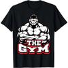 Мужская хлопковая футболка Gorilla для спортзала, фитнеса, мышц, черная, крутая, спортивная, повседневная, хипстерская