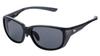Bunny Walk Polarized Sunglasses Matte Black Smoke BW-024 BW-0240F
