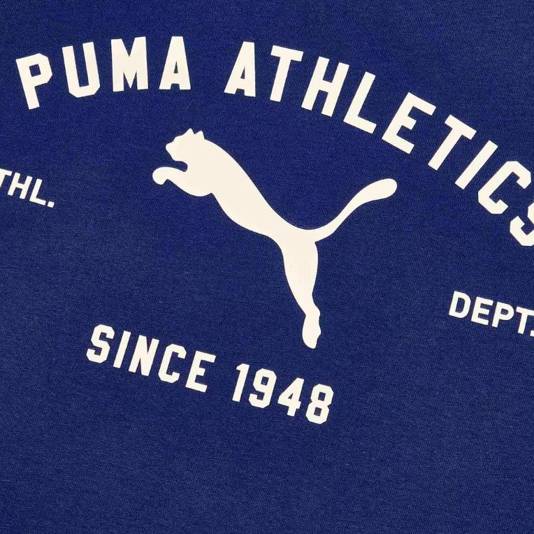 Puma Графическая Классная Удобная Футболка с Коротким Рукавом Мужские Топы 695806-49