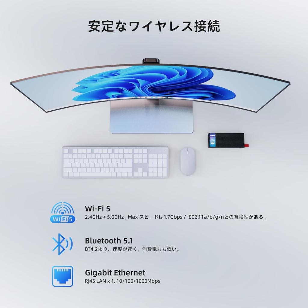 HiMeLE PCG02 Pro Stick PC N100 Безвентиляторный Мини-ПК безвентиляторный мини-ПК WiFi 5 Win11 Pro 8 ГБ Стикер Двойной Малый IoT Промышленный Настольный Gigabit Ethernet PXE Boot