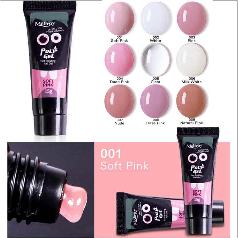 Гель для наращивания ногтей 15мл