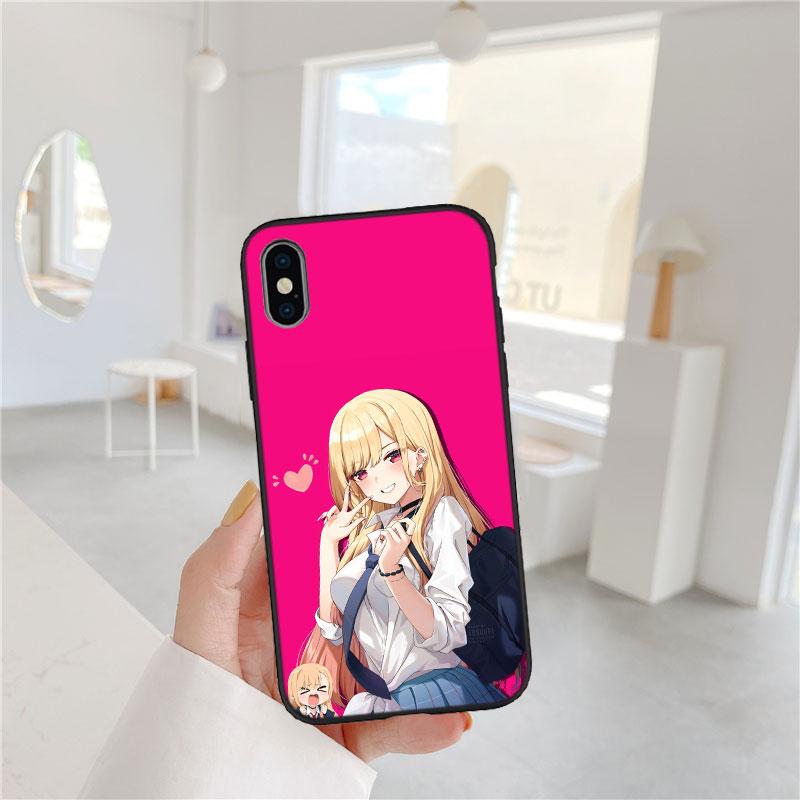 LO60 Чехол для телефона из мягкого силикона с персонажем Марин Китагава для OPPO A3 Pro A72 A74 A76 A77 A77S A78 A79 A94 A95 A18 A40M A58
